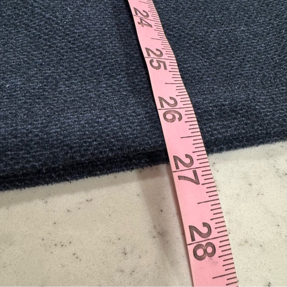 The North Face Men’s Size Large Navy Quarter Zip Pullover Sweatshirt Black Logo - Picture 9 of 14